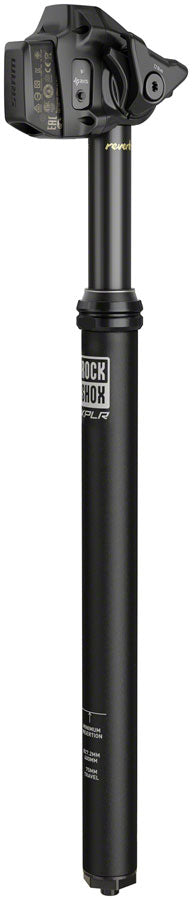 ドロッパーシートポストRockShox Reverb AXS XPLR75未使用 RockShox Reverb AXS XPLR Dropper Seatpost - 27.2mm, 50mm, 400