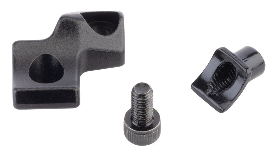 Teravail Flat Bar Remote Adapter - iSPEC EV, Black MPN: 19-000607 UPC: 708752529861 Dropper Seatpost Remote Telec Flat Bar Remote