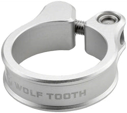 Wolf Tooth Seatpost Clamp - 36.4mm, Bolt-On, Raw Silver MPN: SC-36-RSIL UPC: 810006809701 Seatpost Clamp Seatpost Clamp