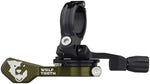 Wolf Tooth ReMote Pro Dropper Post Lever - 22.2mm Clamp, Olive MPN: REMOTE-PRO-OLV UPC: 810006809480 Dropper Seatpost Remote ReMote Pro Dropper Post Lever