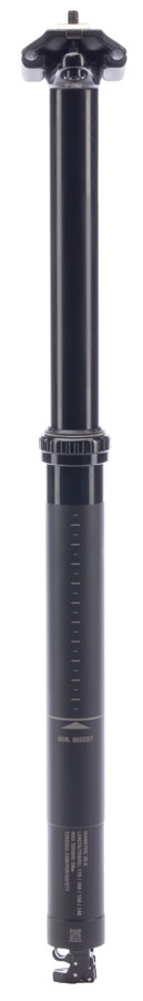 Teravail Telec Dropper Seatpost - 30.9 x 385mm, 125mm Travel, Black, No Remote - Dropper Seatpost - Telec Mountain Dropper Post