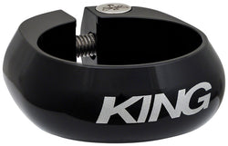 Chris King Seatpost Clamp - 30.0mm, Bolt-On, Black MPN: JAAB1 UPC: 841529258363 Seatpost Clamp King Seatpost Clamp