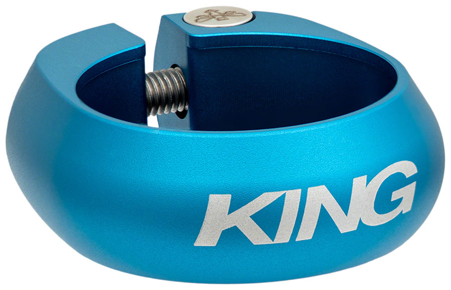 Chris King Seatpost Clamp - 34.9mm, Bolt-On, Matte Turquoise MPN: JCT2 UPC: 841529258622 Seatpost Clamp King Seatpost Clamp