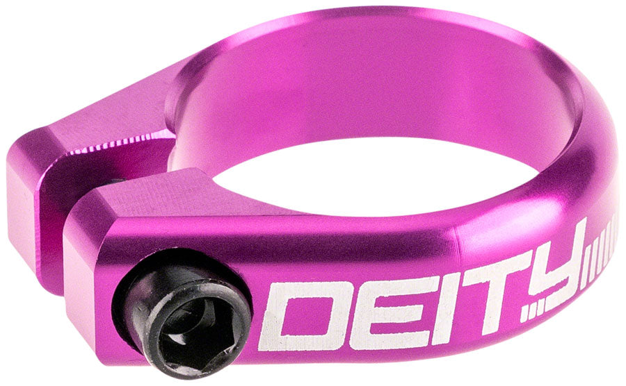 DEITY Circuit Seatpost Clamp - 34.9mm, Purple MPN: 26-CRT34-PU UPC: 817180022629 Seatpost Clamp Circuit Seatpost Clamp