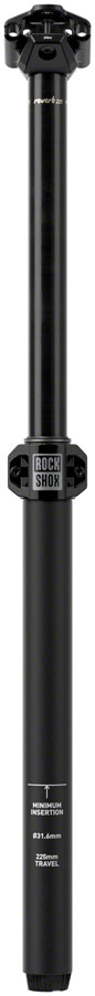 RockShox Reverb AXS Dropper Seatpost - 31.6mm, 125mm Travel, Black, B2 - Dropper Seatpost - Reverb AXS Dropper Seatpost - B1/B2