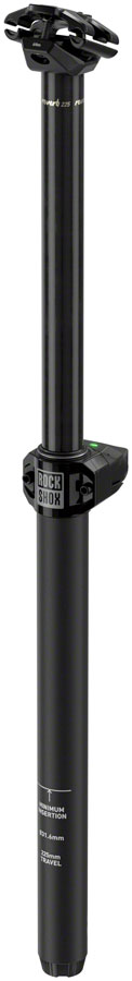RockShox Reverb AXS Dropper Seatpost - 34.9mm, 100mm, Black, B1