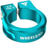 Wheels Manufacturing Seatpost Clamp - 31.8mm, Bolt-On, Teal MPN: SPC1-31.8-05 UPC: 810124713379 Seatpost Clamp Seatpost Clamps