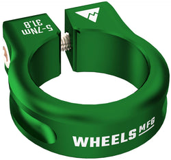 Wheels Manufacturing Seatpost Clamp - 31.8mm, Bolt-On, Green MPN: SPC1-31.8-09 UPC: 810124713409 Seatpost Clamp Seatpost Clamps
