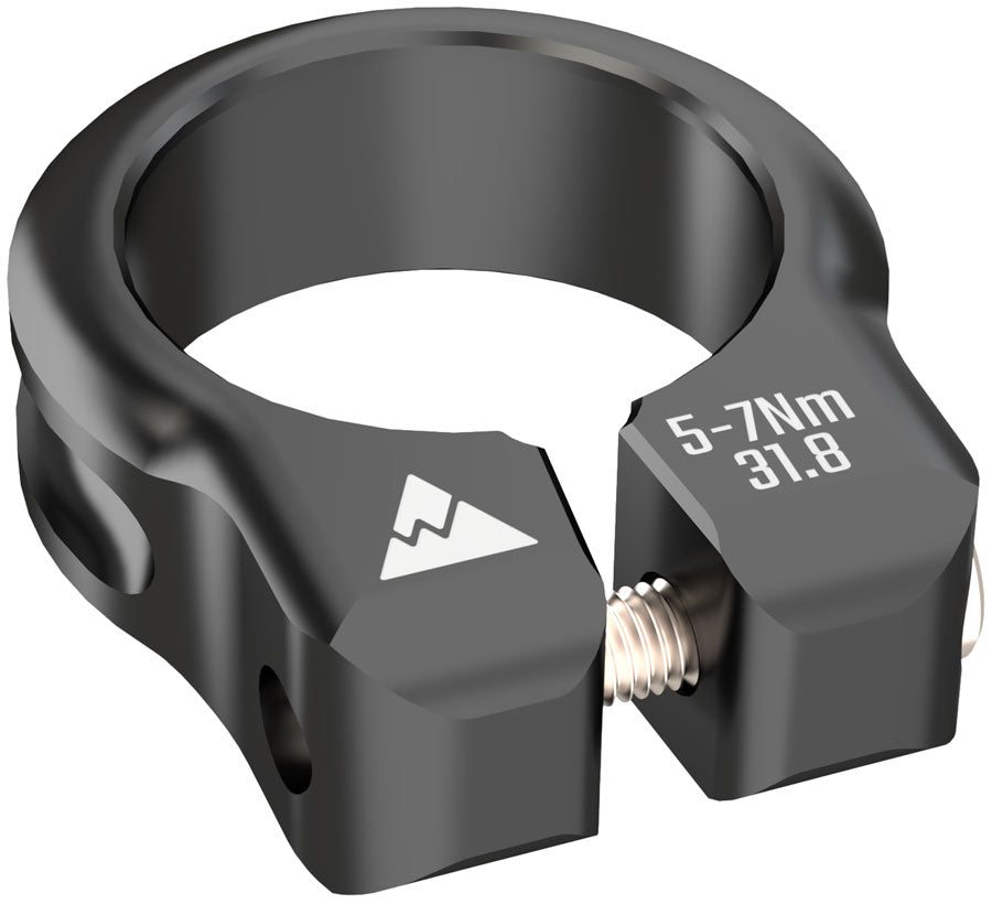 Wheels Manufacturing Seatpost Clamp - 34.9mm, Bolt-On, Black - Seatpost Clamp - Seatpost Clamps