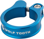 Wolf Tooth Seatpost Clamp - 31.8mm Blue MPN: SC-32-BLU UPC: 810006800104 Seatpost Clamp Seatpost Clamp