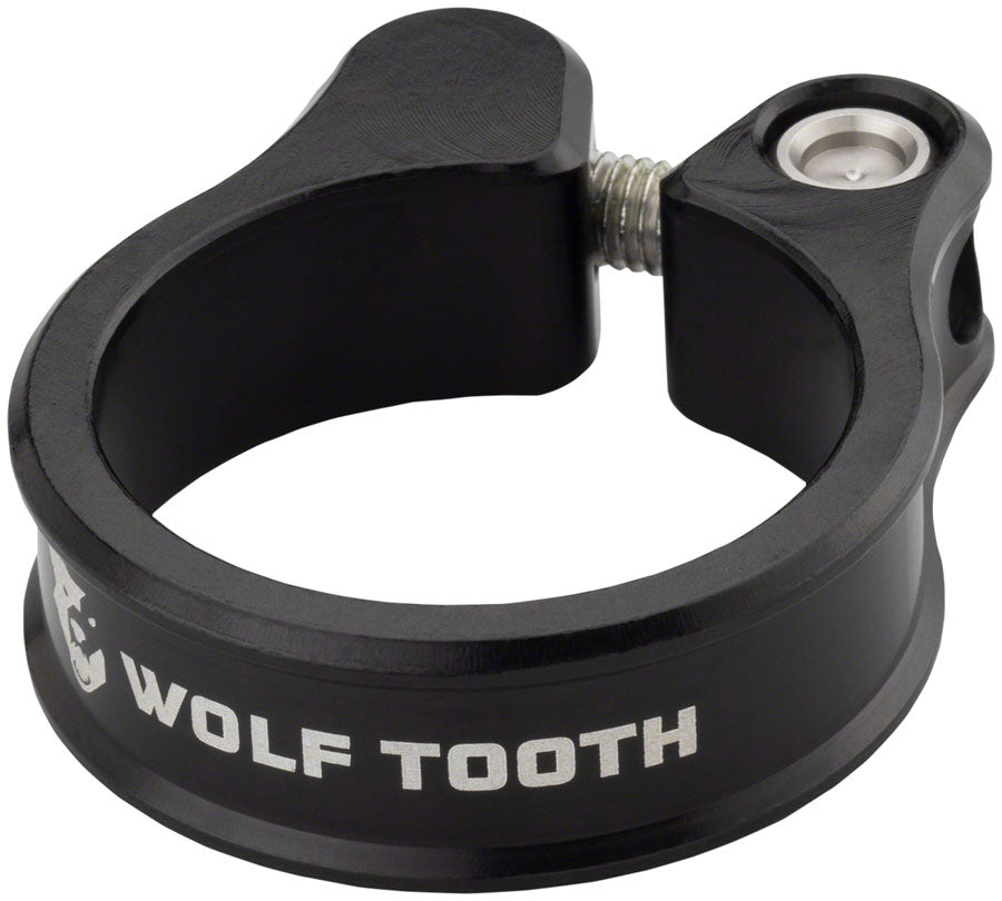 Wolf Tooth Seatpost Clamp - 39.7mm, Bolt-On, Black