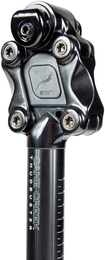 Cane Creek Thudbuster ST Suspension Seatpost - 27.2 x 345mm, 50mm, Black - Suspension Seatpost - Thudbuster ST Suspension Seatpost