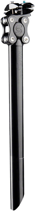 Cane Creek eeSilk Suspension Seatpost - Alloy, 31.6 x 375mm, 20mm Travel, Black MPN: SP5A316 UPC: 840226096216 Suspension Seatpost eeSilk Suspension Seatpost