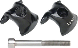 Ritchey WCS 1-Bolt Seatpost Saddle Rail Clamp - Outer Plates, For Carbon Posts, 8 x 8.5mm Rails, Black MPN: 55055467002 UPC: 796941412438 Seatpost Part WCS 1-Bolt Seatpost Saddle Rail Clamps