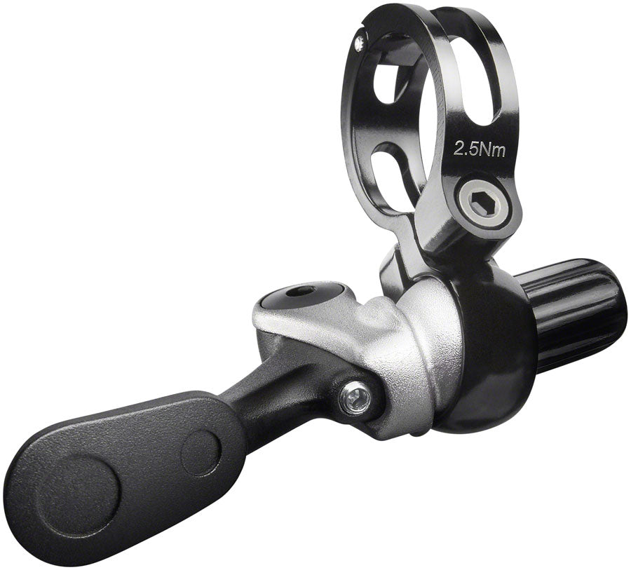 Crankbrothers Highline Dropper Seatpost Remote - 22.2mm Clamp, Silver/Black MPN: 16066 UPC: 641300160669 Dropper Seatpost Part Highline Dropper Seatpost Remote Lever