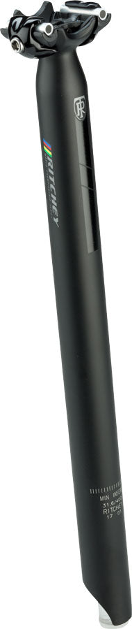 Ritchey WCS 1-Bolt Seatpost: 31.6, 400mm, 0 Offset, Blatte MPN: 41055427026 UPC: 796941416368 Seatpost WCS 1-Bolt Seatpost