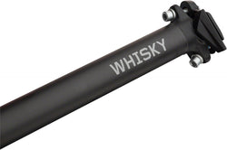 WHISKY No.7 Carbon Seatpost - 30.9 x 400mm, 0mm Offset, Matte Carbon - Seatpost - No.7 Carbon Seatposts