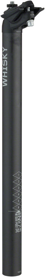 WHISKY No.7 Carbon Seatpost - 30.9 x 400mm, 18mm Offset, Matte Carbon UPC: 708752132863 Seatpost No.7 Carbon Seatposts