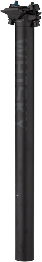 WHISKY No.7 Alloy Seatpost - 30.9 x 400mm, 0mm Offset, Matte Black |  Worldwide Cyclery