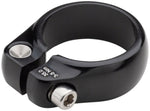 Salsa Lip-Lock Seat Collar 35.0mm Black - Seatpost Clamp - Lip-Lock Seat Collar