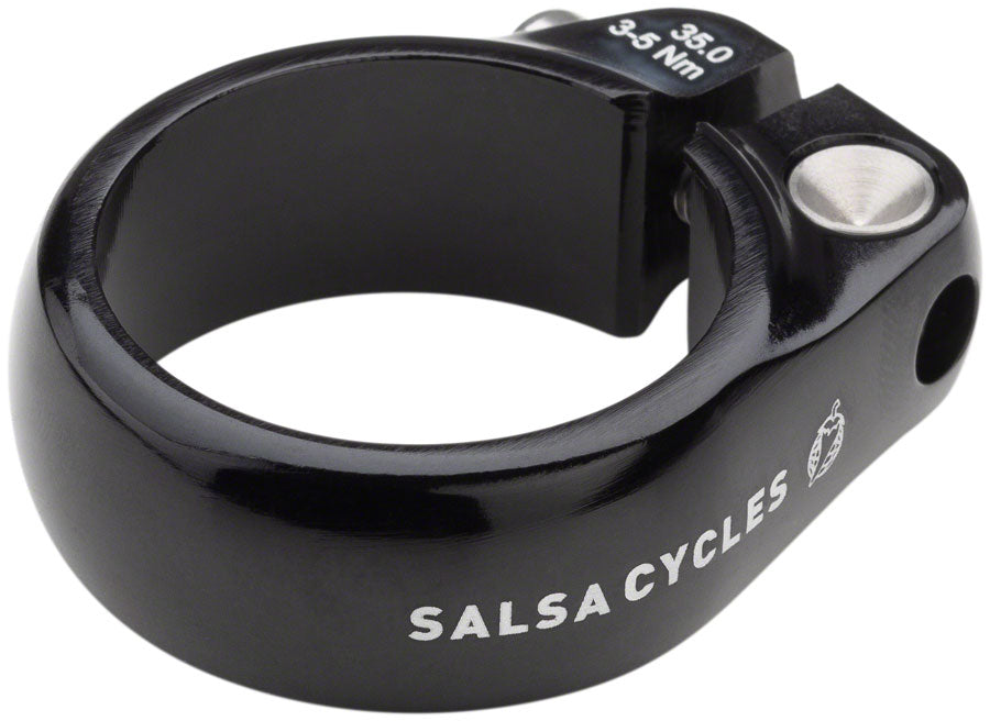Salsa Lip-Lock Seat Collar - Black