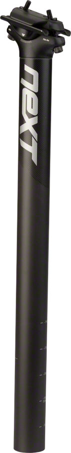 RaceFace Next SL Carbon Seatpost, 30.9 x 400mm Black MPN: SP14NX30.9X400BLK UPC: 821973257952 Seatpost Next SL Seatpost