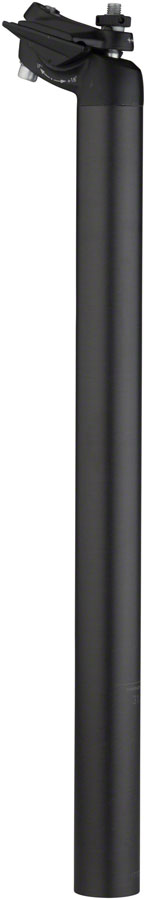 salsa sattelstütze Salsa Guide Carbon Seatpost, 31.6 x 400mm, 18mm Offset, Black