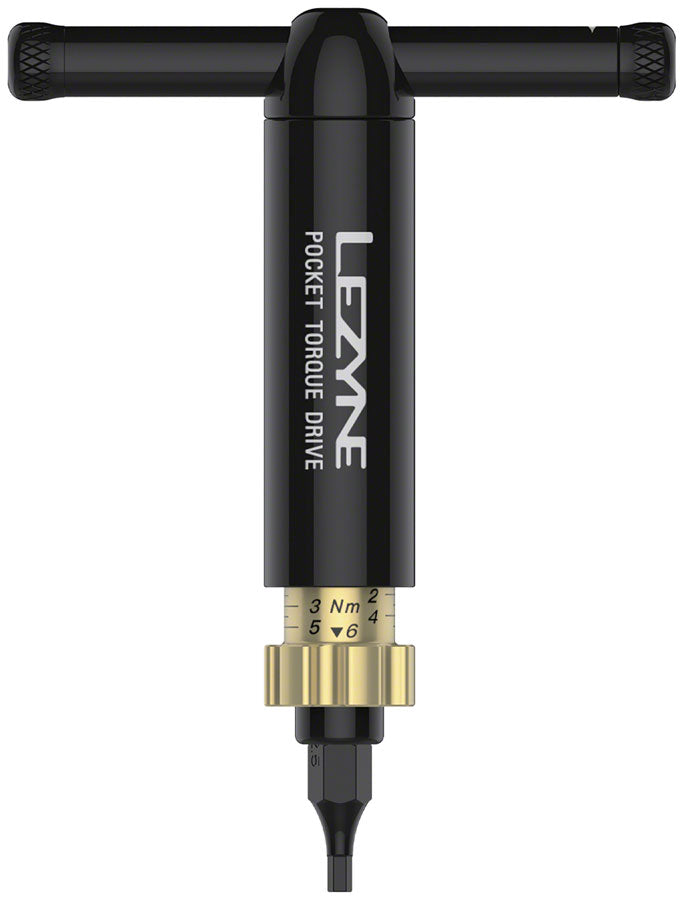 Lezyne Pocket Torque Drive Torque Wrench - 2-6 Nm, 2.5, 3, 4, 5MM