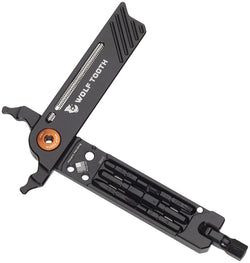 Wolf Tooth 8-Bit Pliers, Orange Bolt MPN: 8-BIT-BLK-ORG UPC: 810006804546 Bike Multi-Tool 8-Bit System