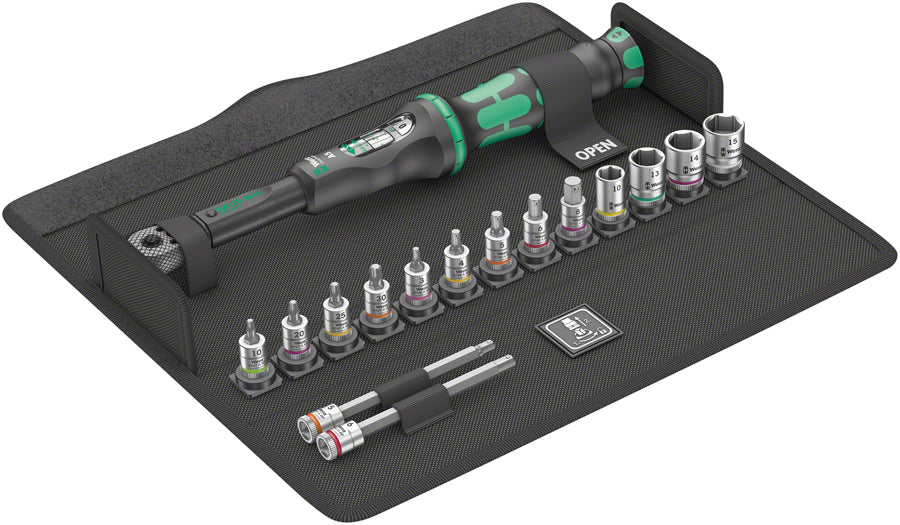 Wera Bicycle Set Torque 1 Torque Wrench Set - 16 piece MPN: 05004180001 Tool Kit Bicycle Set Torque 1 Torque Wrench Set