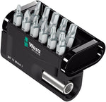 Wera Bit-Check 12 Metal 1 Bit Holder and Bit Set - 1/4" Drive MPN: 05057424001 Ratchets & Bits Bit-Check 12 Metal Bit 1 Bit Holder & Bit Set