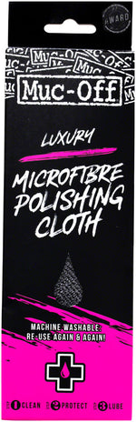 Muc-Off Premium Microfiber Polishing Cloth - Cleaning Tool - Microfiber Polishing Cloth