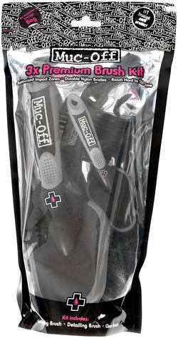 Muc-Off Three Brush Set MPN: 220 Cleaning Tool Three Brush Set