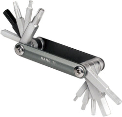 Topeak Nano 11 Multi Tool - Black/Gray - Bike Multi-Tool - Nano 11 Multi Tool