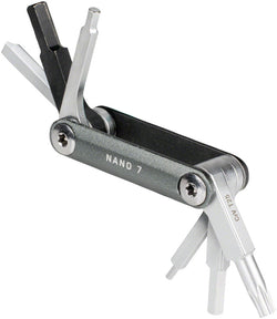 Topeak Nano 7 Multi Tool - Black/Gray - Bike Multi-Tool - Nano 7 Multi Tool