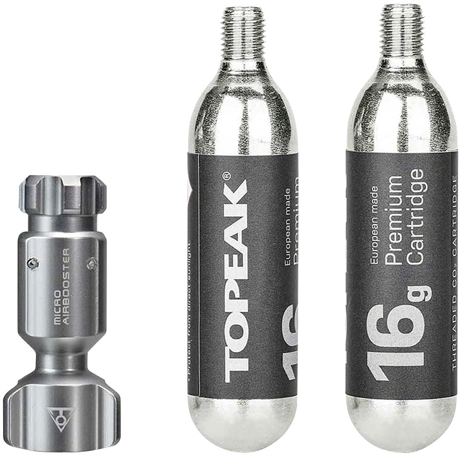 Topeak Ninja Master Plus CO2 FuelPack - (2) 16g C02 - Bike Multi-Tool - Ninja Master+ CO2 Fuelpack