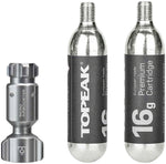 Topeak Ninja Master Plus CO2 FuelPack - (2) 16g C02 - Bike Multi-Tool - Ninja Master+ CO2 Fuelpack