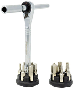 Prestacycle Pro T-Handle Ratchet Kit MPN: 92272 UPC: 689466922721 Ratchets & Bits Pro T-Handle Ratchet Kit