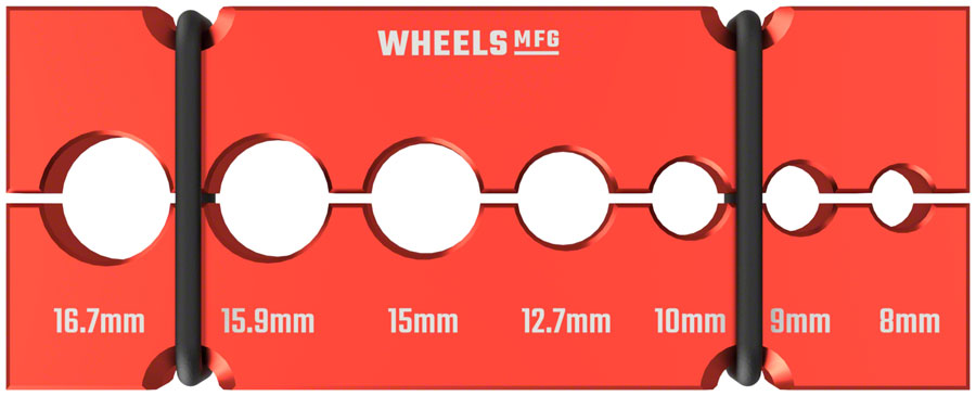 Wheels Manufacturing Vice Shaft Clamp - For Small Sized Common Axle and Suspension Components MPN: ST0008 UPC: 810124713119 Suspension Tool Vice Shaft Clamp