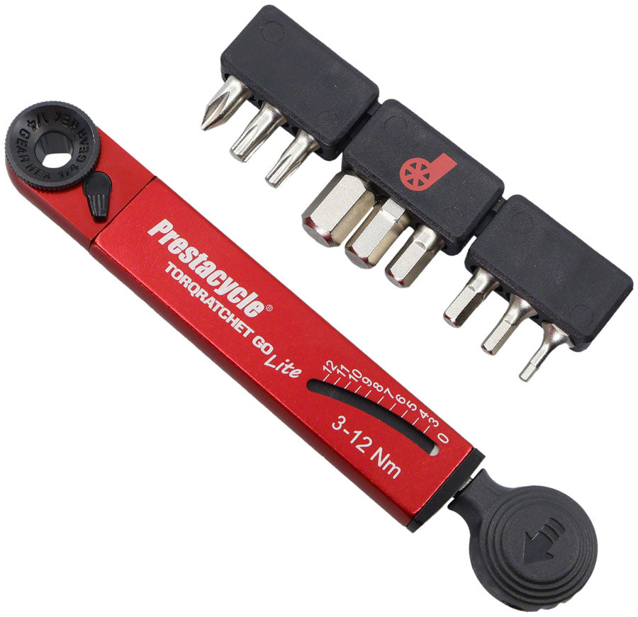 Prestacycle TorqRatchet GO LITE Multi Tool MPN: 92285 UPC: 689466922851 Bike Multi-Tool TorqRatchet GO LITE Multi Tool