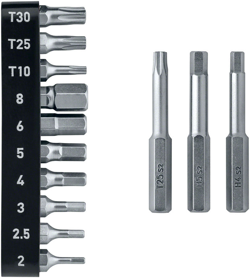 Feedback Sports Replacement Bit Holder with 13 Bits - Ratchets & Bits - Range Click Torque Wrench Replacement Bits With Holder