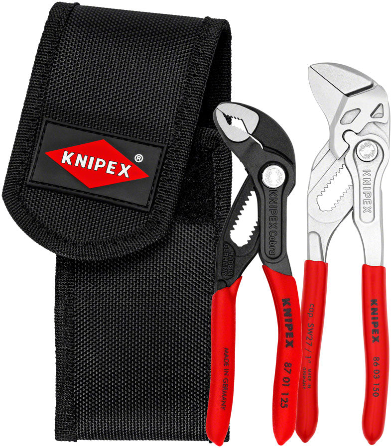 Knipex Mini Pliers Set - Cobra Plier Wrench - 5" 6" MPN: 00 20 72 V01 UPC: 843221018924 Plier Mini Pliers Set