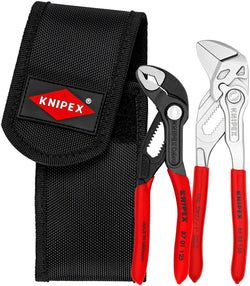 Knipex Mini Pliers Set - Cobra Plier Wrench - 5" 6" MPN: 00 20 72 V01 UPC: 843221018924 Plier Mini Pliers Set