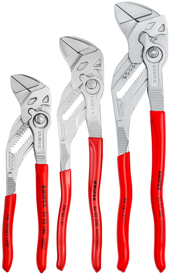 Knipex Pliers Wrench Set - 3 Piece, 7
