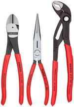 Knipex Universal Plier Set with Cobra Plier - 3 Piece MPN: 00 20 08 US2 UPC: 843221005511 Plier Universal Pliers Set