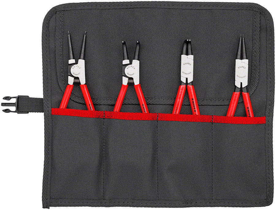 Knipex Circlip Pliers Set in Tool Roll - 4 Piece MPN: 00 19 56 UPC: 843221003579 Plier Circlip Pliers Set