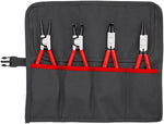 Knipex Circlip Pliers Set in Tool Roll - 4 Piece MPN: 00 19 56 UPC: 843221003579 Plier Circlip Pliers Set