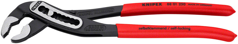 Knipex Alligator Adjustable Water Pump Pliers - 10" MPN: 88 01 250 SBA UPC: 843221000189 Plier Alligator Water Pump Adjustable Pliers