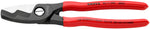 Knipex Cable Shears with Twin Cutting Edge - 8" - Cable Cutter - Cable Shears with Twin Cutting Edge