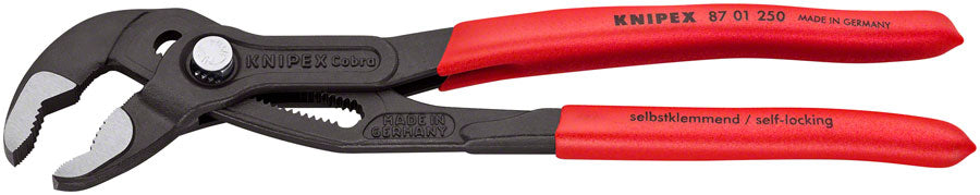 Knipex Water Pump Pliers Adjustable - 10" MPN: 87 01 250 SBA UPC: 843221000929 Plier Cobra Water Pump Adjustable Pliers
